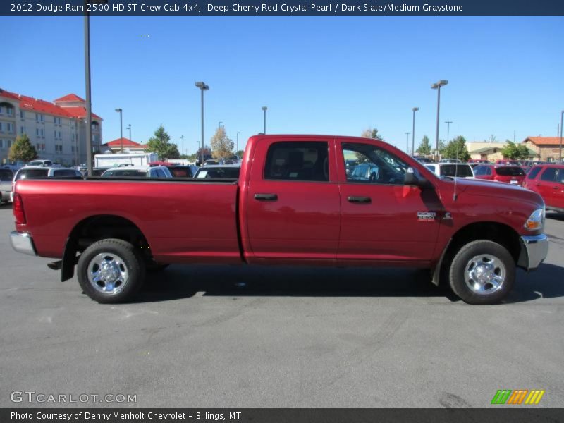 Deep Cherry Red Crystal Pearl / Dark Slate/Medium Graystone 2012 Dodge Ram 2500 HD ST Crew Cab 4x4