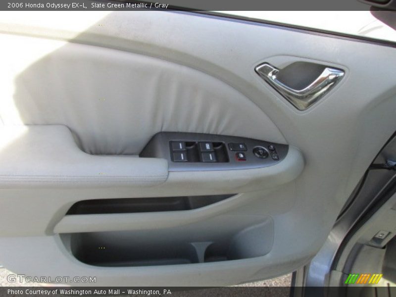 Slate Green Metallic / Gray 2006 Honda Odyssey EX-L