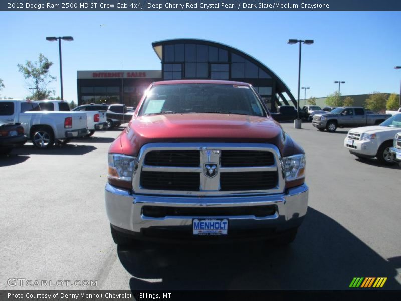 Deep Cherry Red Crystal Pearl / Dark Slate/Medium Graystone 2012 Dodge Ram 2500 HD ST Crew Cab 4x4