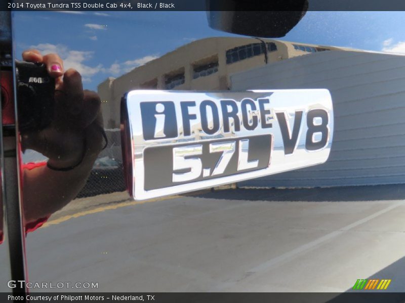 Black / Black 2014 Toyota Tundra TSS Double Cab 4x4