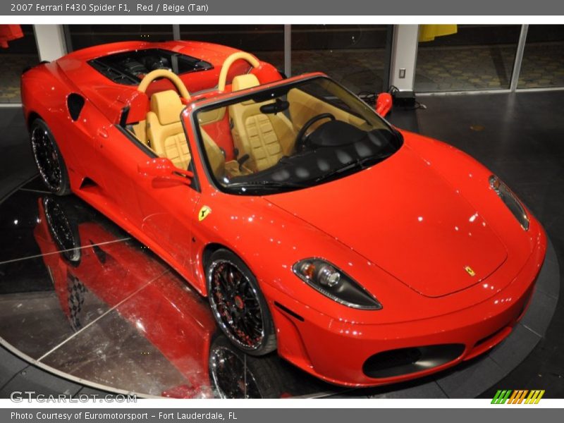  2007 F430 Spider F1 Red