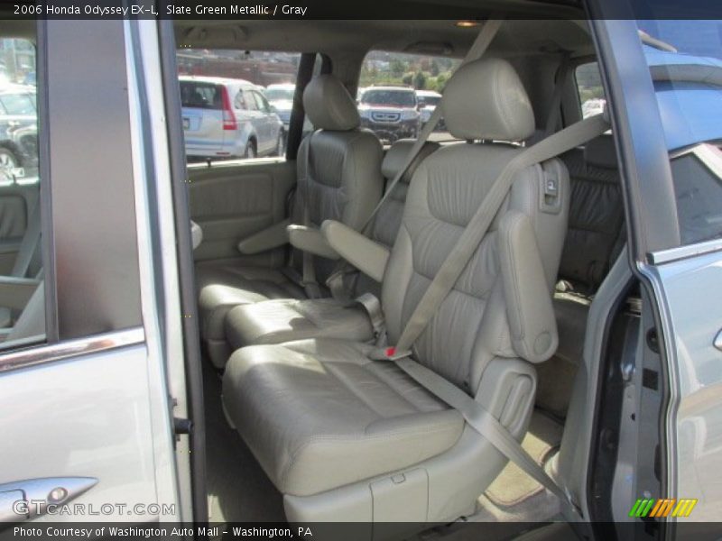 Slate Green Metallic / Gray 2006 Honda Odyssey EX-L