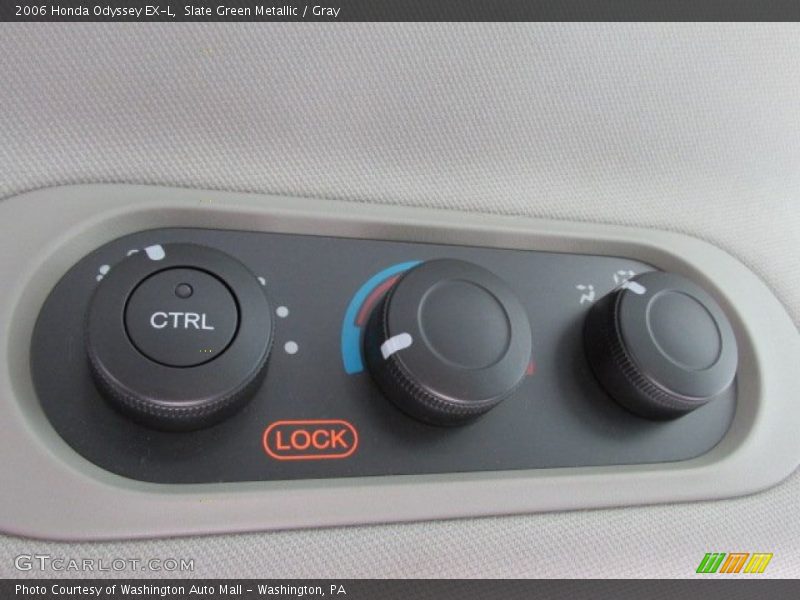 Slate Green Metallic / Gray 2006 Honda Odyssey EX-L