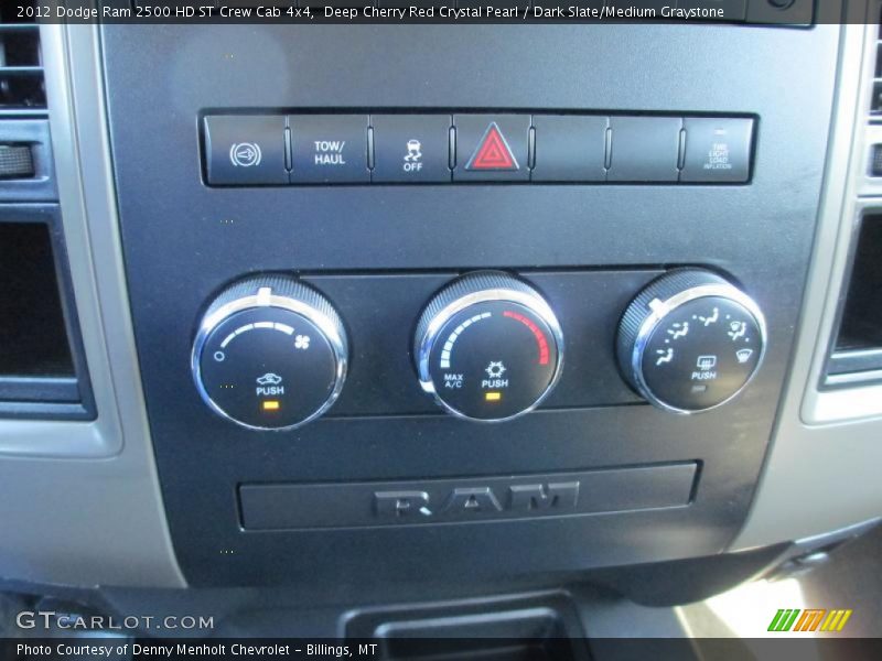 Deep Cherry Red Crystal Pearl / Dark Slate/Medium Graystone 2012 Dodge Ram 2500 HD ST Crew Cab 4x4