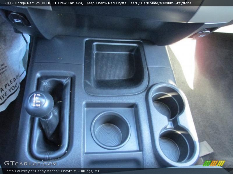 Deep Cherry Red Crystal Pearl / Dark Slate/Medium Graystone 2012 Dodge Ram 2500 HD ST Crew Cab 4x4