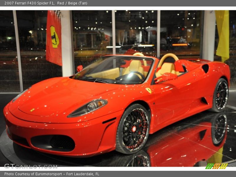 Front 3/4 View of 2007 F430 Spider F1