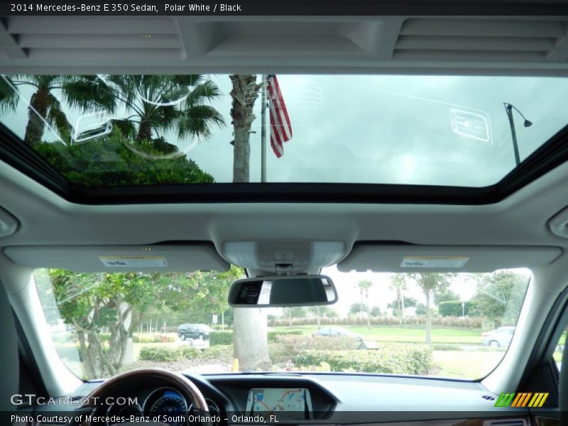 Polar White / Black 2014 Mercedes-Benz E 350 Sedan