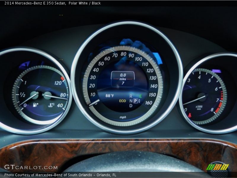 Polar White / Black 2014 Mercedes-Benz E 350 Sedan