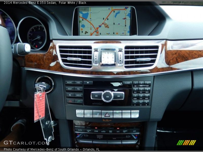 Polar White / Black 2014 Mercedes-Benz E 350 Sedan