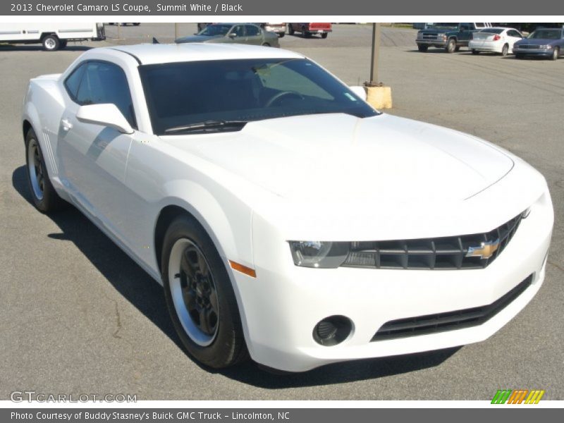 Summit White / Black 2013 Chevrolet Camaro LS Coupe