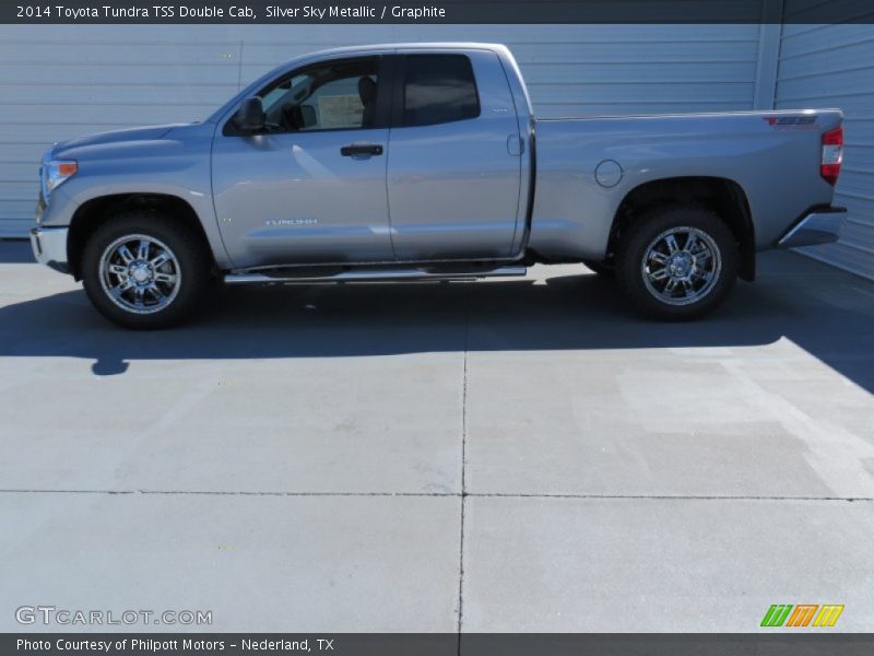 Silver Sky Metallic / Graphite 2014 Toyota Tundra TSS Double Cab