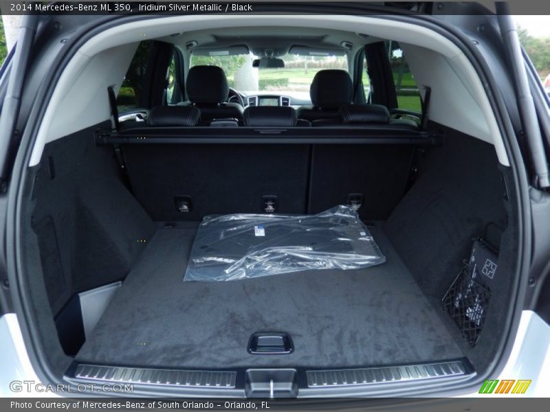 Iridium Silver Metallic / Black 2014 Mercedes-Benz ML 350