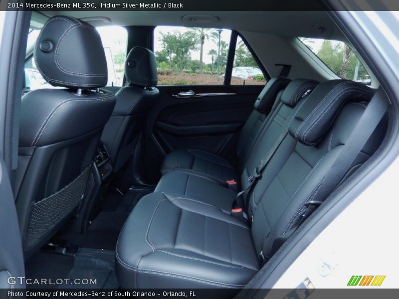 Iridium Silver Metallic / Black 2014 Mercedes-Benz ML 350