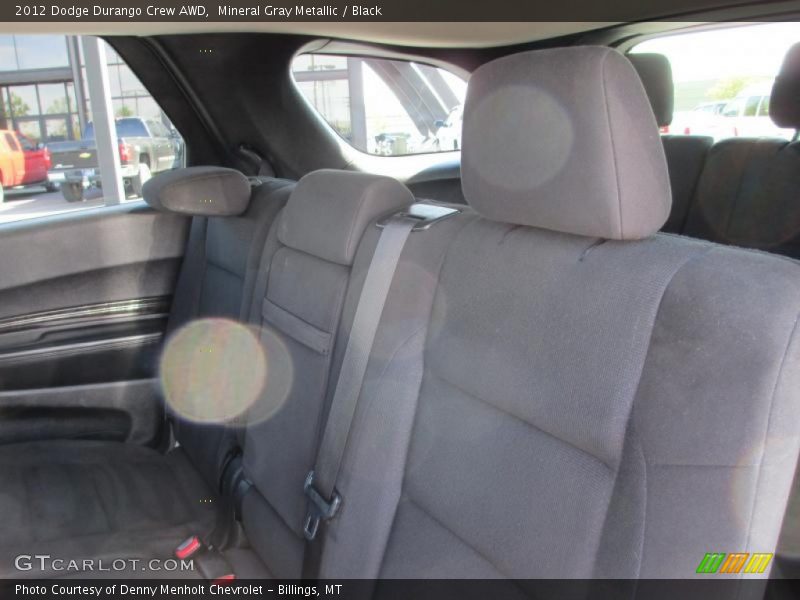 Mineral Gray Metallic / Black 2012 Dodge Durango Crew AWD