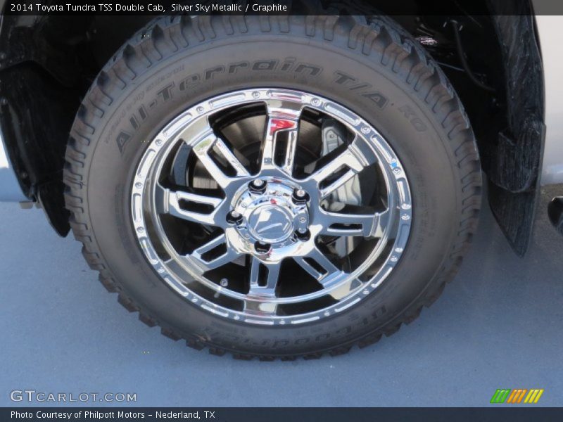 Silver Sky Metallic / Graphite 2014 Toyota Tundra TSS Double Cab