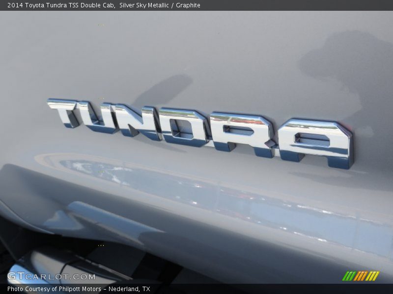 Silver Sky Metallic / Graphite 2014 Toyota Tundra TSS Double Cab