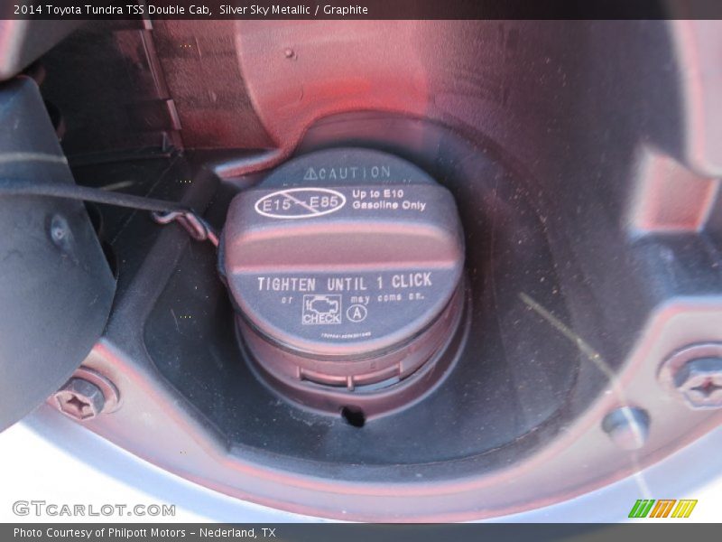 Silver Sky Metallic / Graphite 2014 Toyota Tundra TSS Double Cab