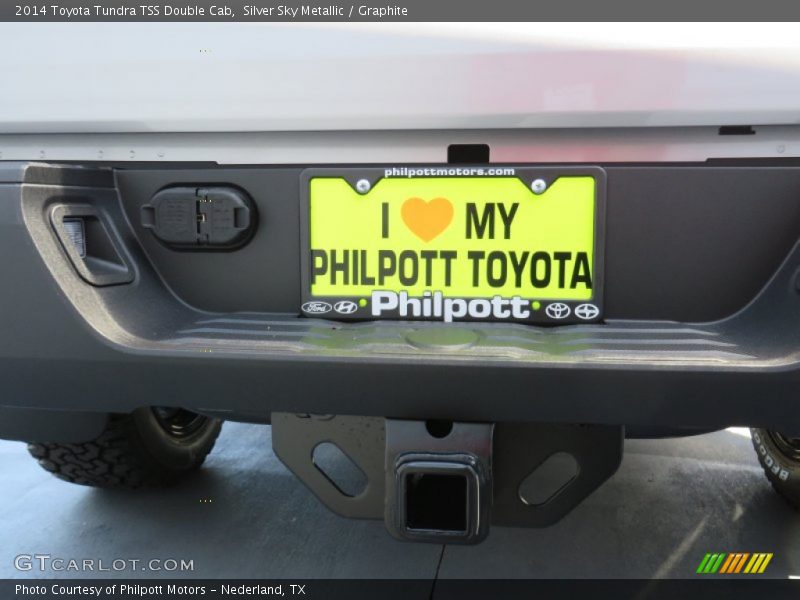 Silver Sky Metallic / Graphite 2014 Toyota Tundra TSS Double Cab