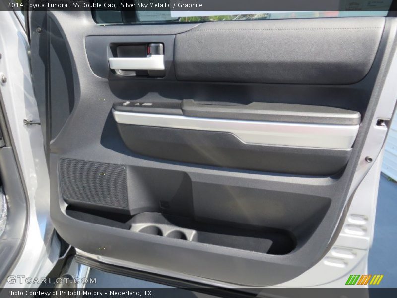 Silver Sky Metallic / Graphite 2014 Toyota Tundra TSS Double Cab