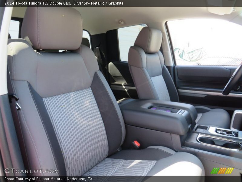 Silver Sky Metallic / Graphite 2014 Toyota Tundra TSS Double Cab