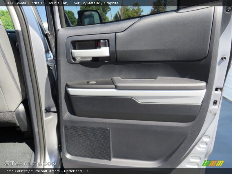 Silver Sky Metallic / Graphite 2014 Toyota Tundra TSS Double Cab