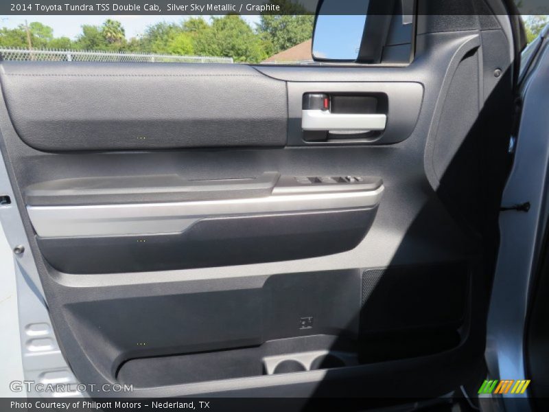 Silver Sky Metallic / Graphite 2014 Toyota Tundra TSS Double Cab