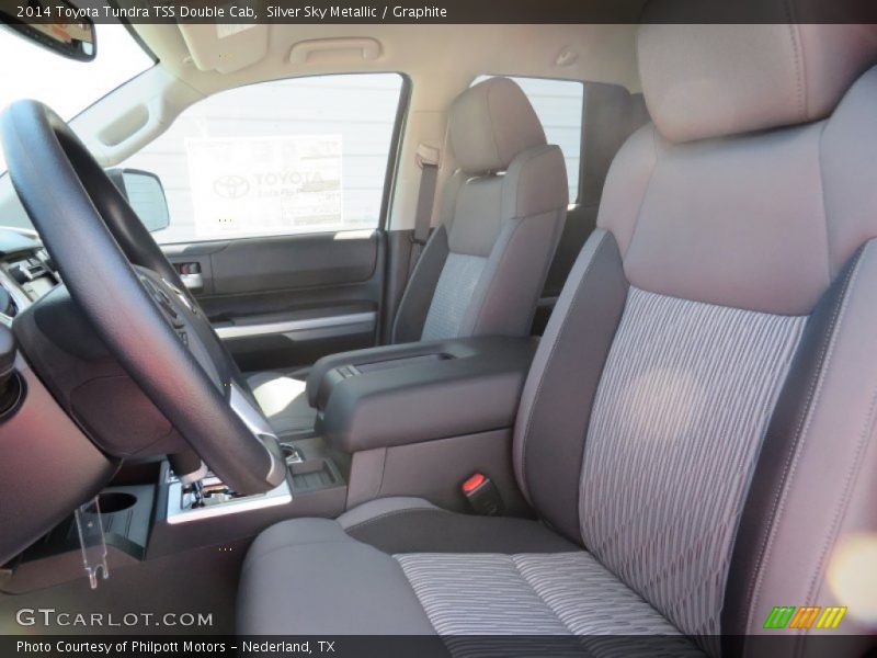 Silver Sky Metallic / Graphite 2014 Toyota Tundra TSS Double Cab