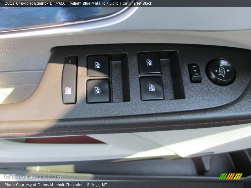Twilight Blue Metallic / Light Titanium/Jet Black 2012 Chevrolet Equinox LT AWD