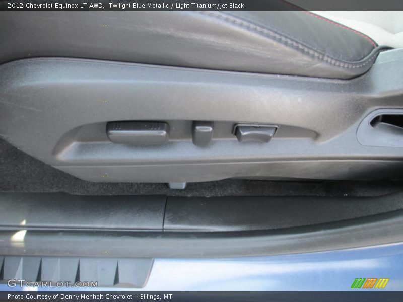 Twilight Blue Metallic / Light Titanium/Jet Black 2012 Chevrolet Equinox LT AWD