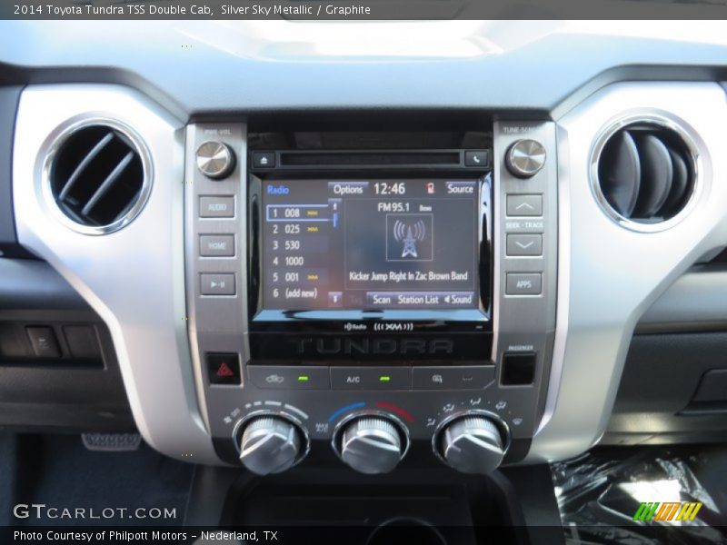 Silver Sky Metallic / Graphite 2014 Toyota Tundra TSS Double Cab