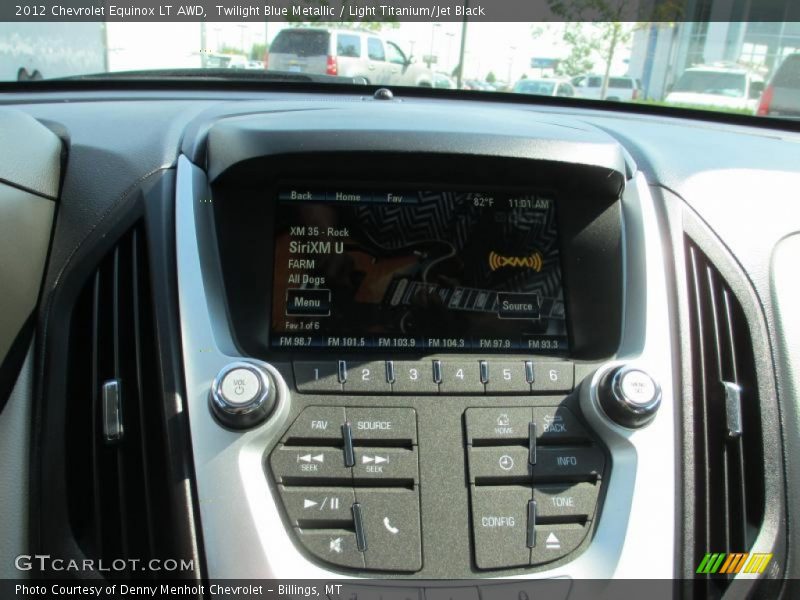 Twilight Blue Metallic / Light Titanium/Jet Black 2012 Chevrolet Equinox LT AWD