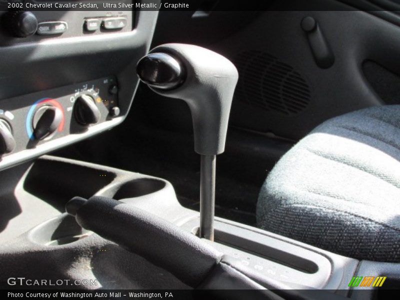 Ultra Silver Metallic / Graphite 2002 Chevrolet Cavalier Sedan