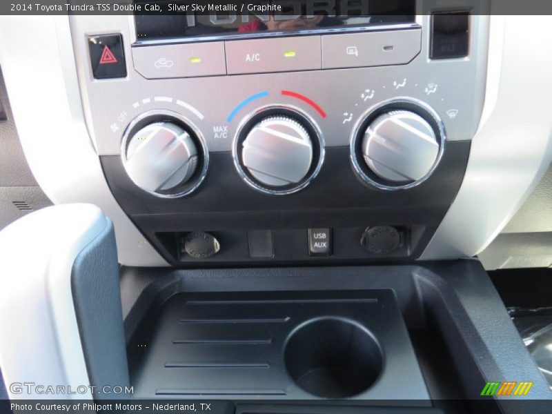 Silver Sky Metallic / Graphite 2014 Toyota Tundra TSS Double Cab