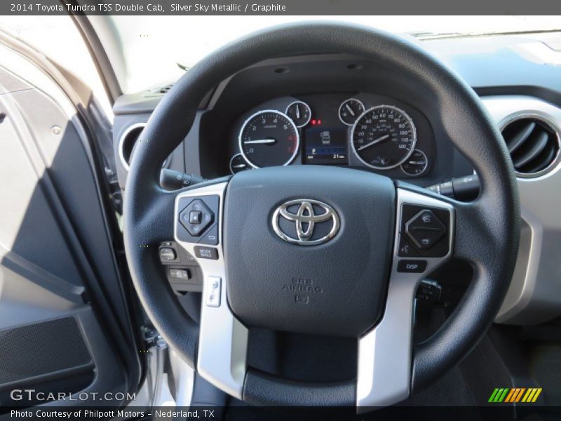 Silver Sky Metallic / Graphite 2014 Toyota Tundra TSS Double Cab