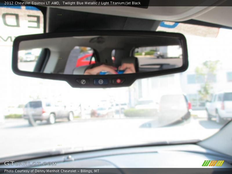 Twilight Blue Metallic / Light Titanium/Jet Black 2012 Chevrolet Equinox LT AWD