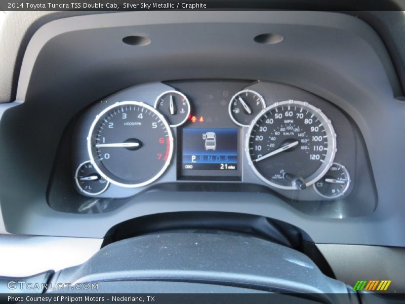 Silver Sky Metallic / Graphite 2014 Toyota Tundra TSS Double Cab