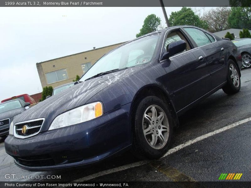 Monterey Blue Pearl / Parchment 1999 Acura TL 3.2