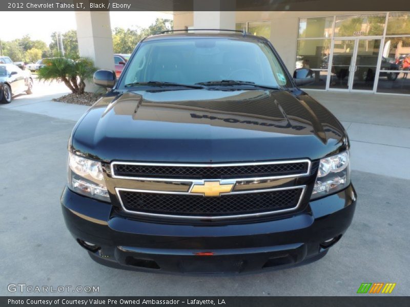 Black / Ebony 2012 Chevrolet Tahoe LT