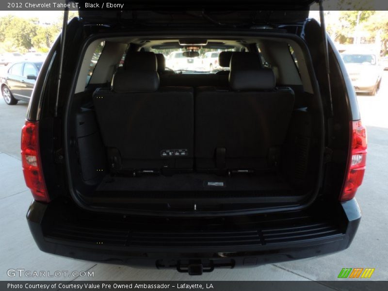 Black / Ebony 2012 Chevrolet Tahoe LT
