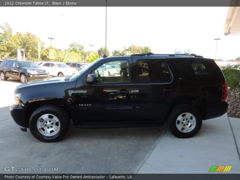 Black / Ebony 2012 Chevrolet Tahoe LT