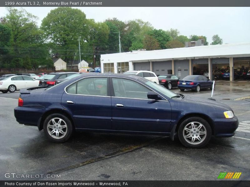 Monterey Blue Pearl / Parchment 1999 Acura TL 3.2