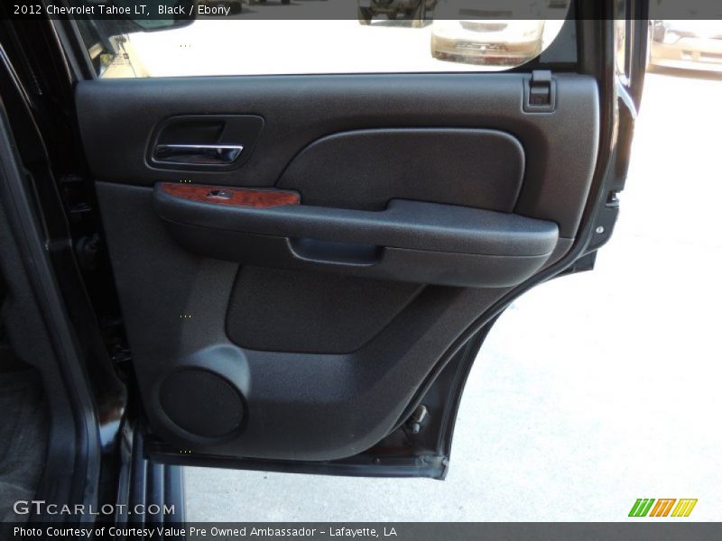 Black / Ebony 2012 Chevrolet Tahoe LT