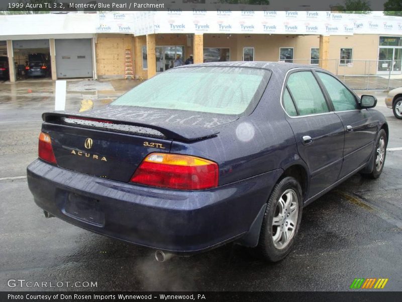Monterey Blue Pearl / Parchment 1999 Acura TL 3.2