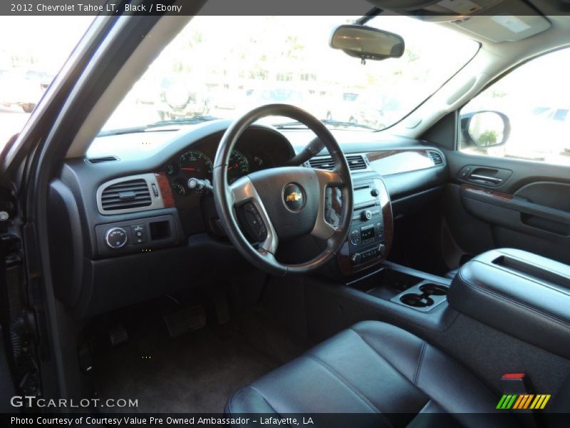 Black / Ebony 2012 Chevrolet Tahoe LT