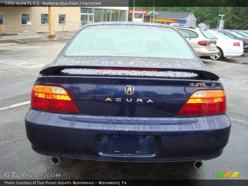 Monterey Blue Pearl / Parchment 1999 Acura TL 3.2