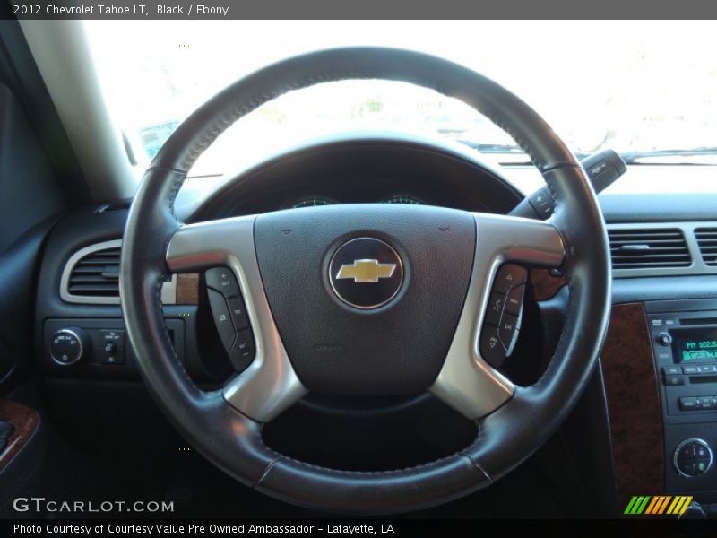 Black / Ebony 2012 Chevrolet Tahoe LT