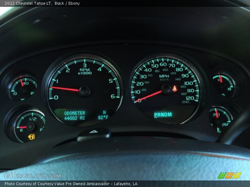Black / Ebony 2012 Chevrolet Tahoe LT