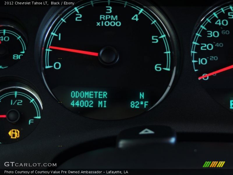 Black / Ebony 2012 Chevrolet Tahoe LT