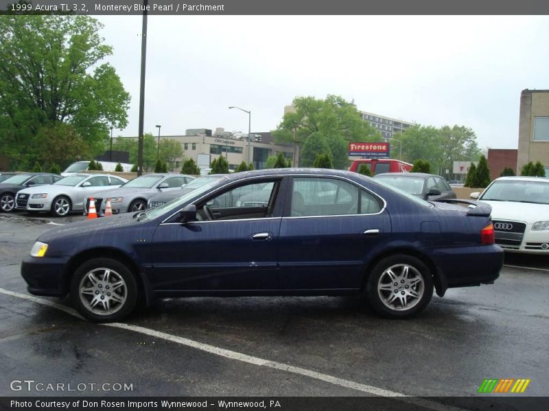 Monterey Blue Pearl / Parchment 1999 Acura TL 3.2
