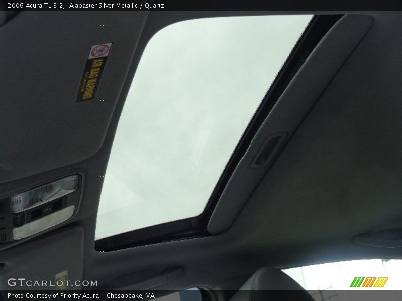 Alabaster Silver Metallic / Quartz 2006 Acura TL 3.2